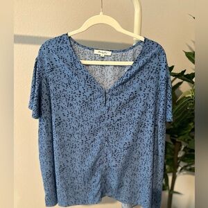 Alena Flutter Sleeve Blouse